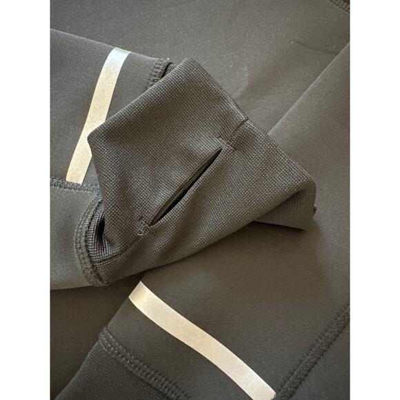 Bebe Sport Scuba Long Sleeve Reflective Stripe Crew Pullover Sweatshirt Black 3X - Picture 14 of 14